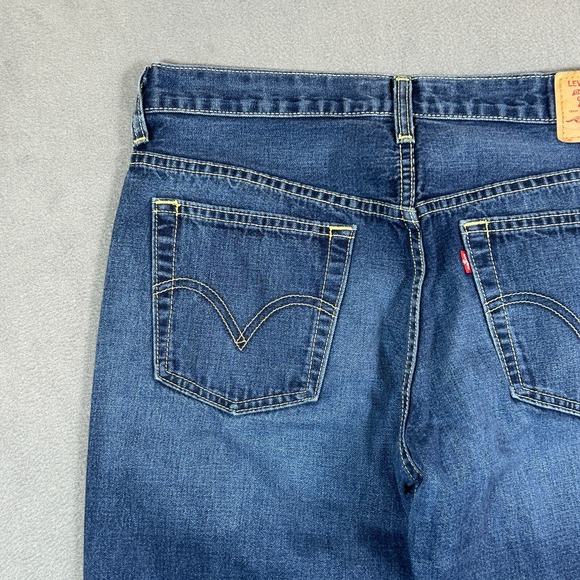 Levis 515 Jeans Womens Size 10 MIS Bootcut Dark Wash 100% Cotton Western USA - Picture 10 of 13